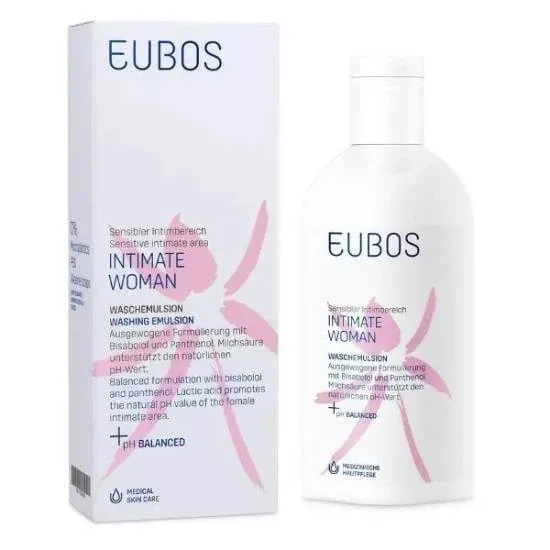 EUBOS Intimate Woman Washing Emulsion – Loțiune de curățare pentru zona intimă 200 ml — preț și oferte