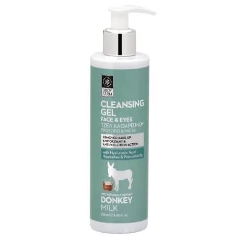 BODYFARM Gel de curățare pentru față și ochi cu lapte de măgară 250 ml — preț și oferte