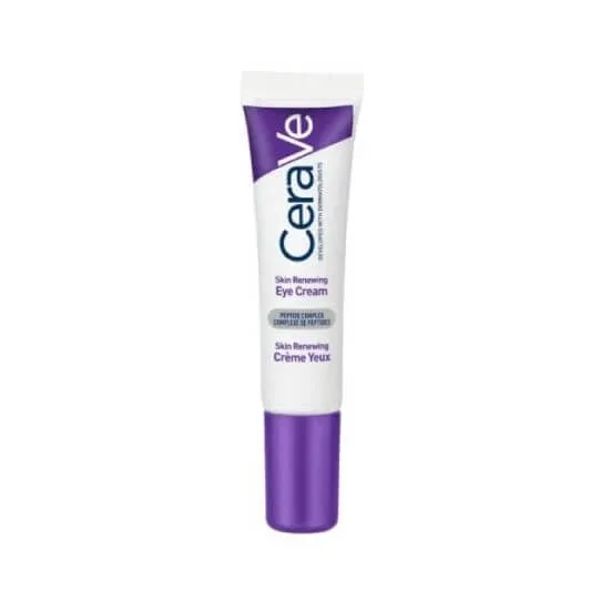 CERAVE Skin Renewing Eye Cream Cremă pentru ochi cu complex de peptide și 3 ceramide esențiale, 15 ml — preț și oferte
