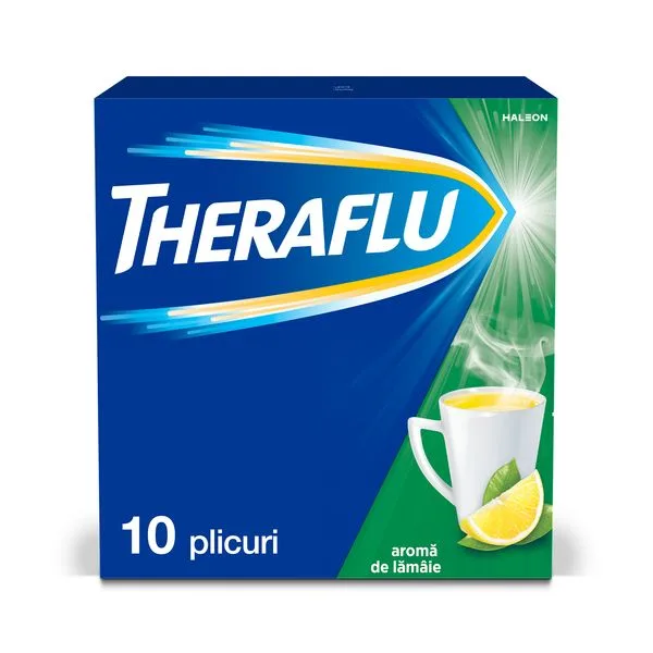 Theraflu Sinus raceala si gripa 650 mg/10 mg, Haleon | 10 plicuri HALEON ROMANIA S.R.L — preț și oferte