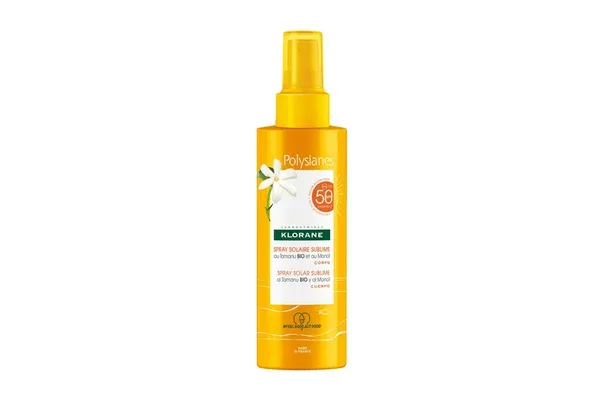 Klorane | Spray de protecție solară pentru corp SPF 50 cu Tamanu și Monoi biologice - Corp - Protecție solară | 200 ml — preț și oferte