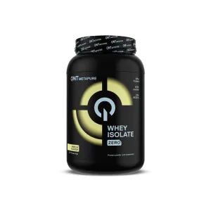 QNT | Metapure  Zero Carb Whey Isolate – Proteine din zer fără lactoză, cu aromă de vanilie | 908 g