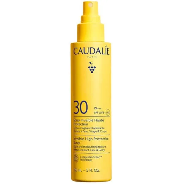 Caudalie | Spray de protecție solară invizibilă cu protecție ridicată pentru față și corp SPF30 | 150 ml — preț și oferte