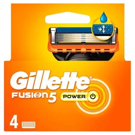 Gillette | Capete de ras de schimb Fusion5 Power | 4 buc. — preț și oferte
