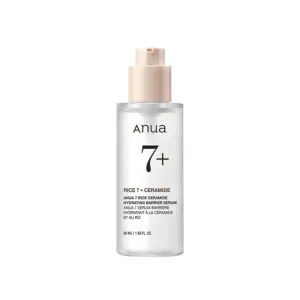 Anua | 7 Rice Ceramide Hydrating Barrier Serum |  Ser cu orez, ceramide și arbutină | 50 ml