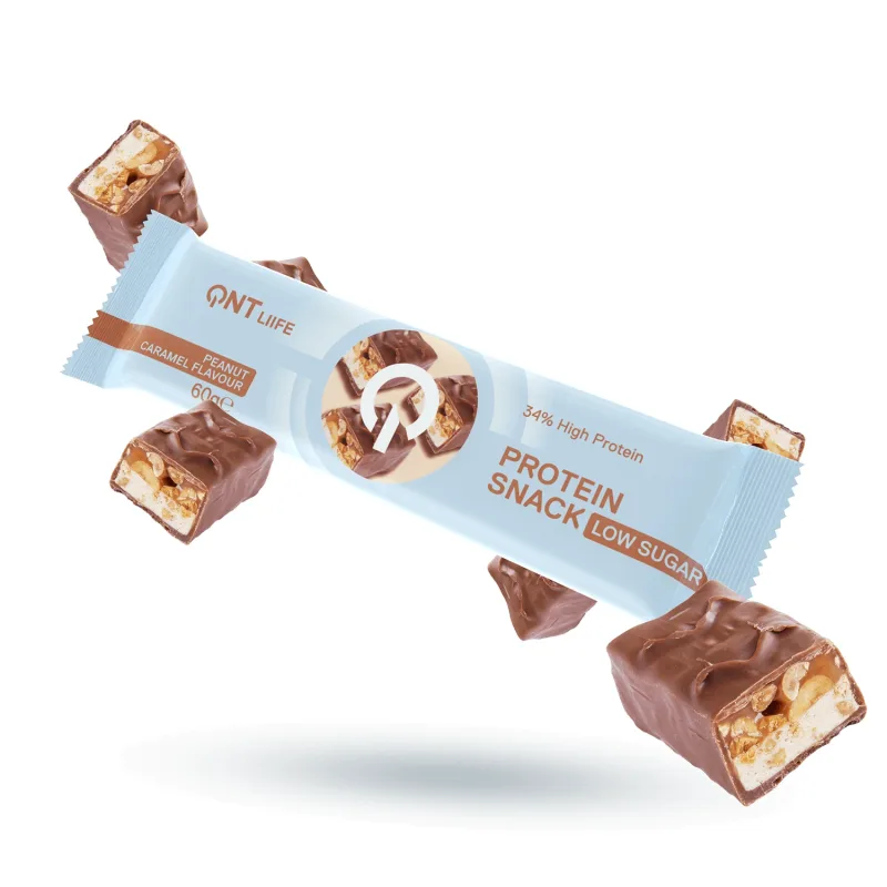 QNT | Batoane Protein Joy cu arahide și caramel, 38% proteine | 60 g — preț și oferte