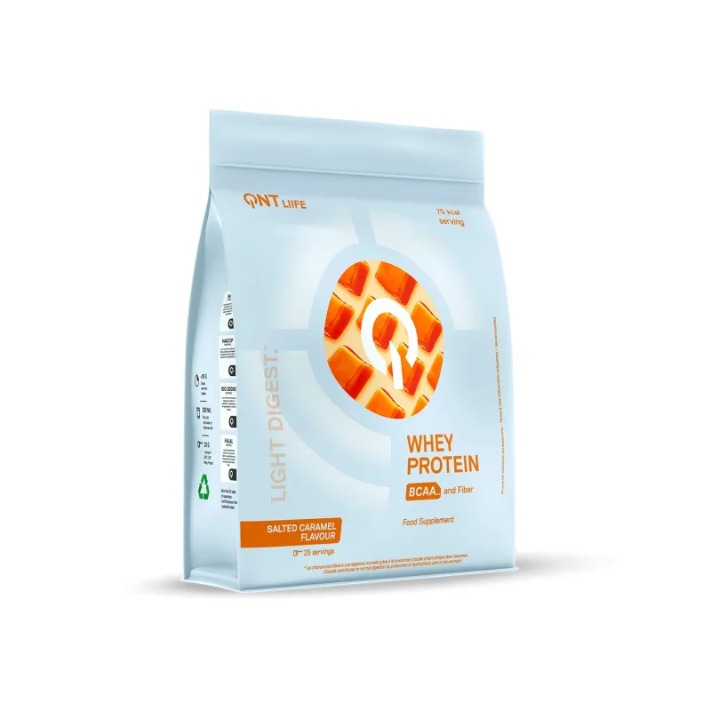 QNT | Light Digest Whey Protein cu aromă de caramel sărat | 500 g — preț și oferte
