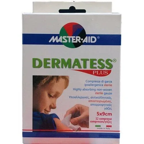 Master Aid | Dermatess Plus | Tifon steril antiaderent 5x9 cm | 12 buc. — preț și oferte