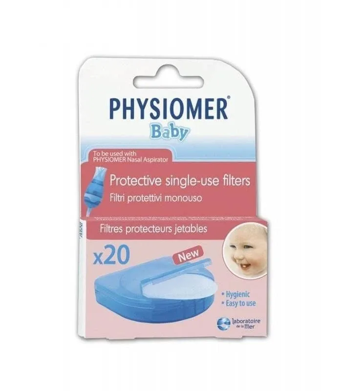 Filtre de protecție pentru aspiratorul nazal Physiomer Baby, pachet de 20 bucăți — preț și oferte