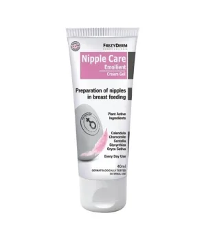 Frezyderm | Nipple Care Emollient Cream gel | Cremă emolientă pentru îngrijirea și protecția mameloanelor | 40 ml