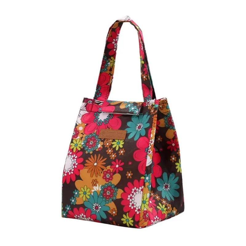Geantă izotermică pentru alimente 8 litri, culoare chihlimbar | Flowers — preț și oferte