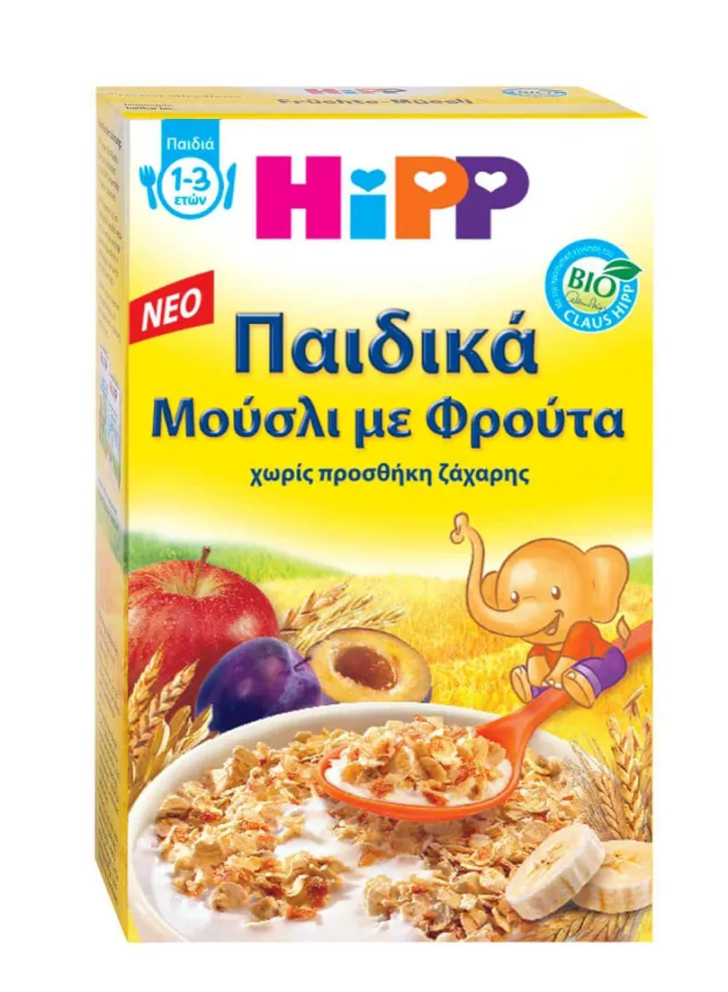 Hipp | Muesli pentru copii cu fructe | 200 g — preț și oferte
