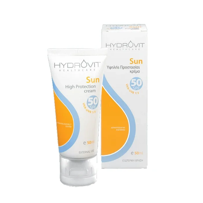 Hydrovit | Cremă de protecție solară SPF50 | 50 ml — preț și oferte