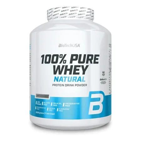 Pudra proteica fara aroma 100% Pure Whey, 2000 g, BioTech USA — preț și oferte