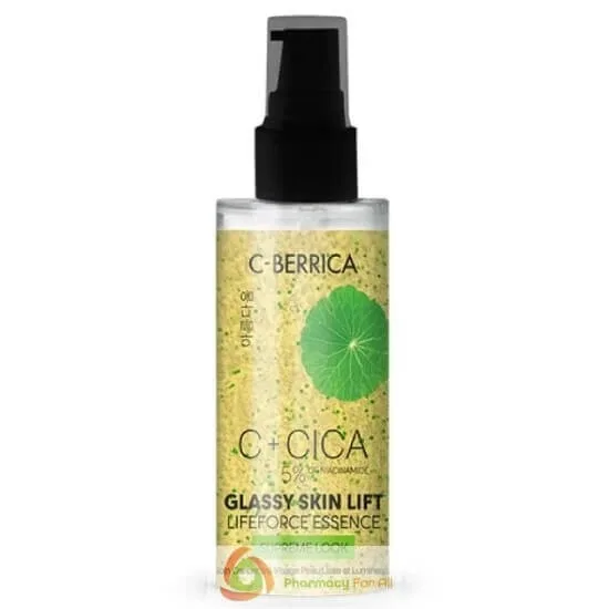 NATURA SIBERICA  C+Cica C-Berrica Glassy Skin Lift Lifeforce Essence pentru fermitate și strălucire, 50 ml — preț și oferte