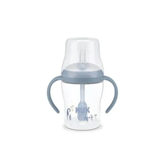 NUK Perfect Match – Pahar de învățare cu pai din silicon, 8 luni+, 150 ml — preț și oferte