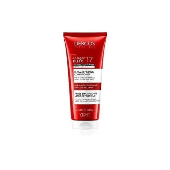 VICHY  Dercos Collagen 17 Filler Conditioner Împotriva căderii părului și a ruperii părului, 200 ml — preț și oferte