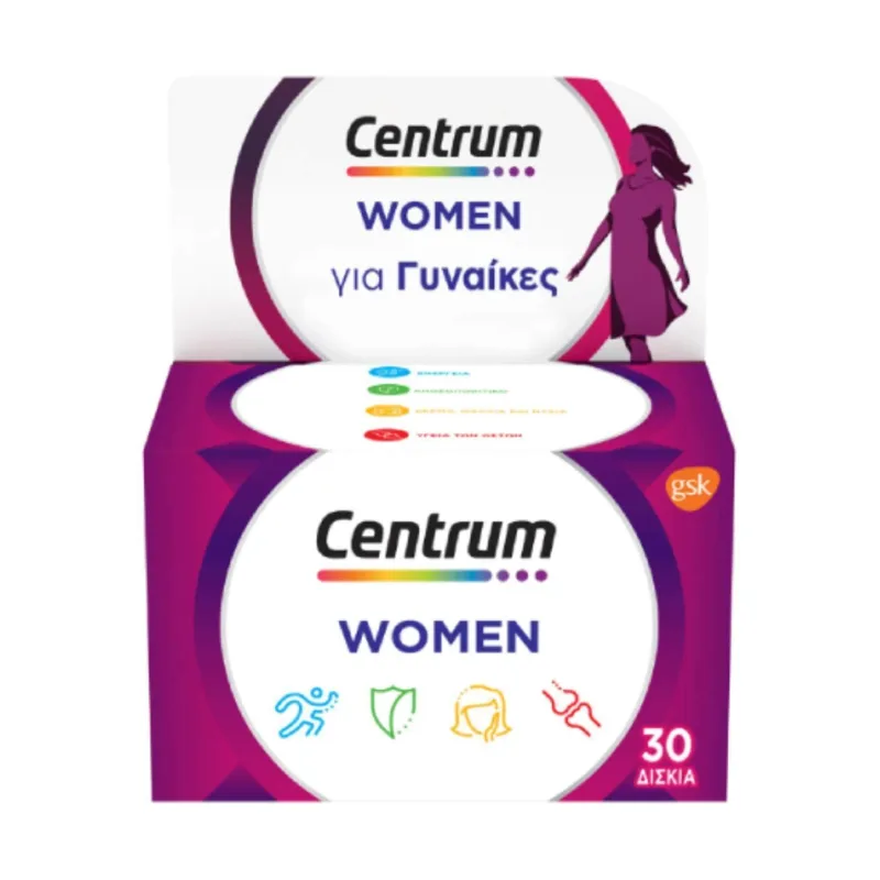 CENTRUM Women Multivitamine pentru femei, 30 de comprimate — preț și oferte