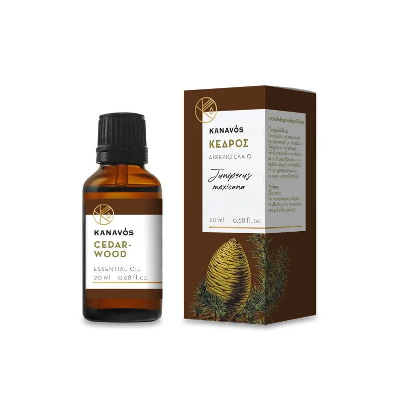 Kanavos | Ulei esențial de cedru | 30 ml — preț și oferte