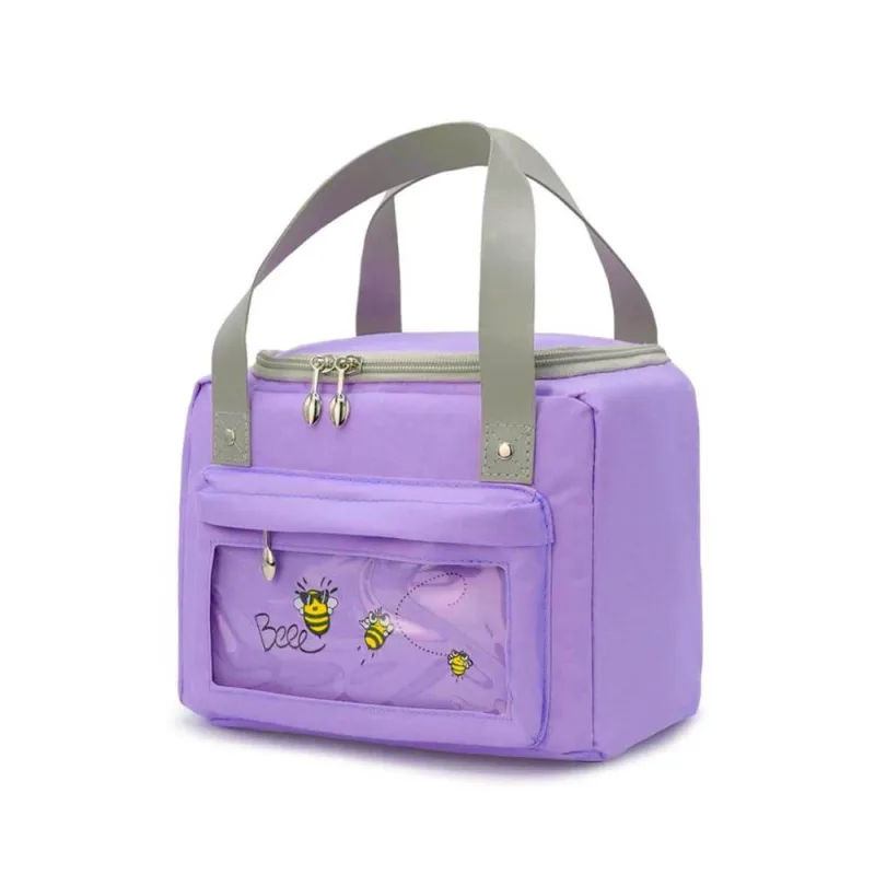 Geantă izotermică pentru alimente 6 litri, culoare chihlimbar | Purple Bee — preț și oferte