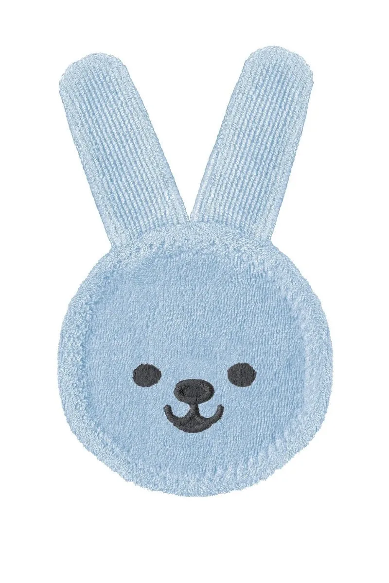 MAM | Oral Care Rabbit pentru curățarea și masajul gingiilor, de la 0 luni | Albastru | 1 buc. — preț și oferte