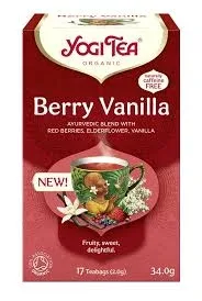 Yogi Tea | Berry Vanilla | 17 pliculețe — preț și oferte