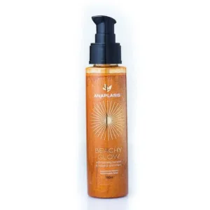 Anaplasis | Glow Ulei pentru bronzare rapidă cu ceară naturală de albine și perle irizate | 100 ml