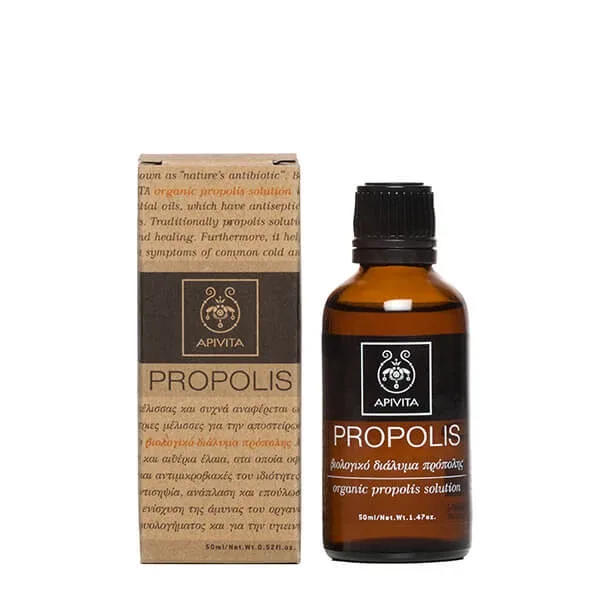 APIVITA Propolis – Soluție organică cu propolis pentru întărirea sistemului imunitar 50 ml — preț și oferte