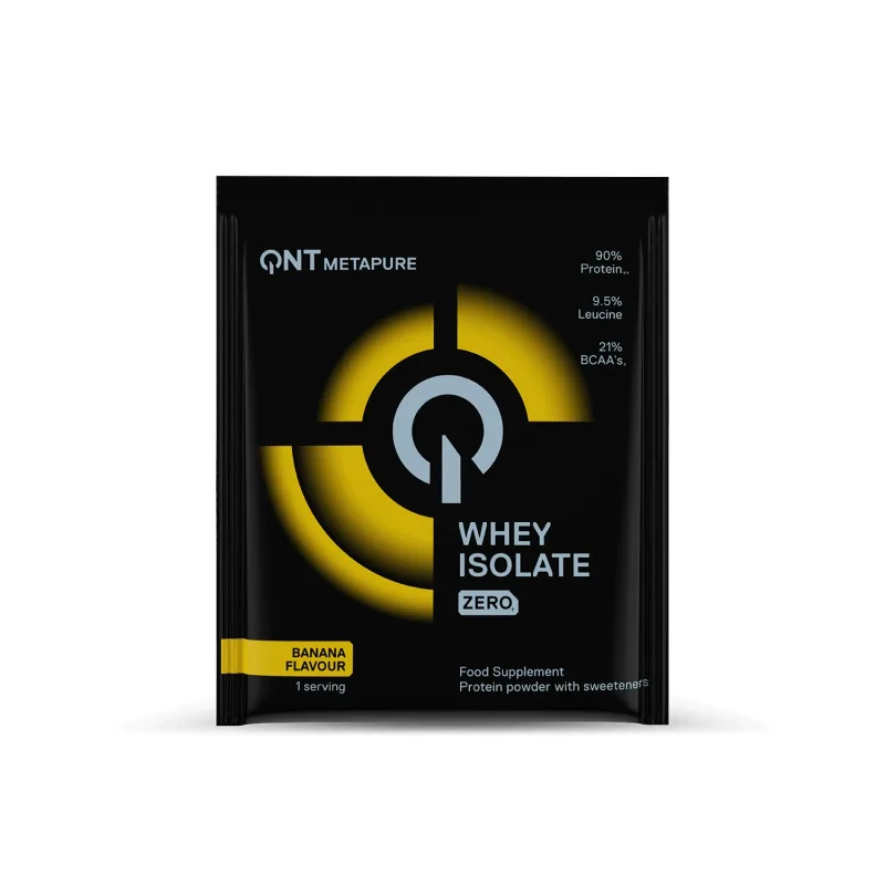 QNT | Metapure Zero Whey Isolate Protein Banana | 30 g — preț și oferte