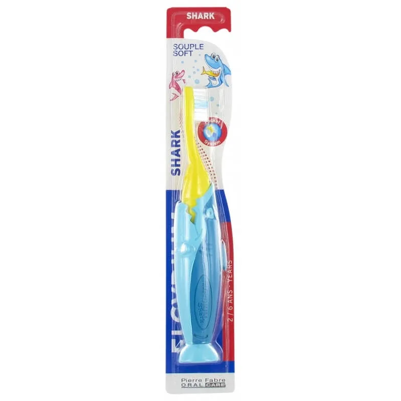 Elgydium | Kids Souple Soft Shark Periuță de dinți pentru copii, 2-6 ani | 1 buc. — preț și oferte