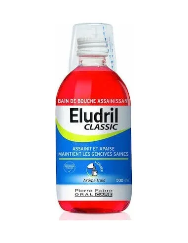 Elgydium | Eludril Classic | Soluție bucală antibacteriană | 500 ml — preț și oferte