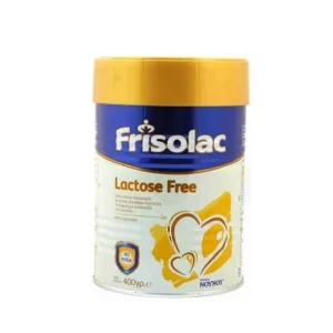 Frisolac Lactose Free | Lapte pentru alimentație specială, fără lactoză, încă de la naștere | 400 g