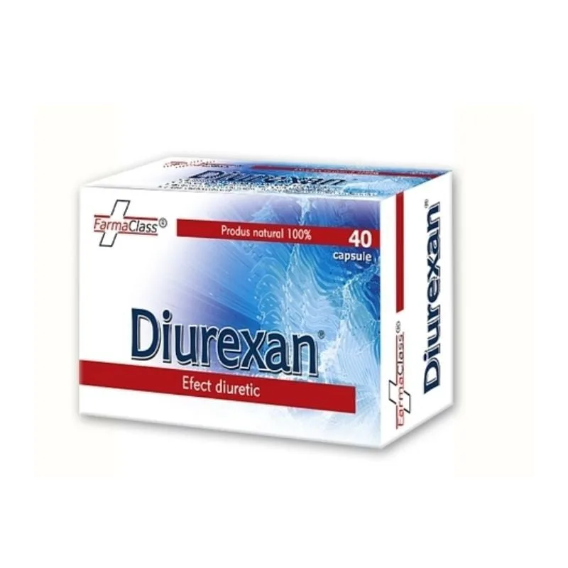 Diurexan, 40 capsule FARMA CLASS INDUSTRY — preț și oferte