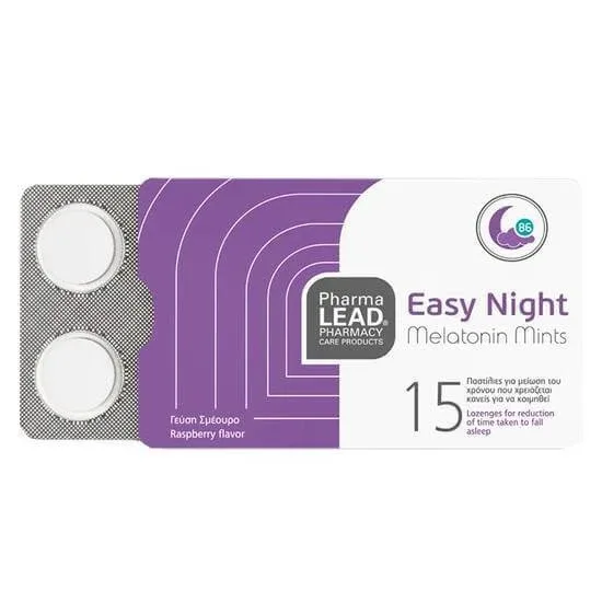 PHARMALEAD Easy Night Melatonin Mints, 15 tablete — preț și oferte