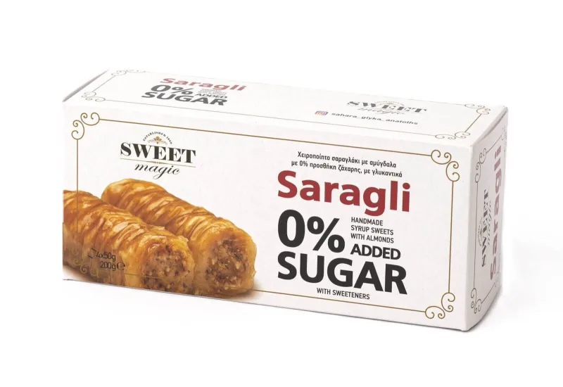 Sweet Magic | Saragli 0% zahăr | 4x50g — preț și oferte