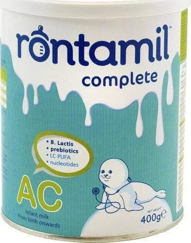 Rontamil AC | Lapte praf pentru colici, de la naștere (pentru primele luni de viață) | 400 g — preț și oferte