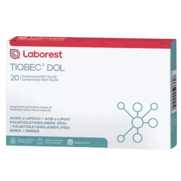 Tiobec Dol, Laborest Italia | 20 comprimate — preț și oferte