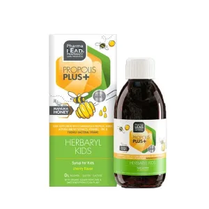 Pharmalead | Propolis Plus+ Herbaryl Kids Sirop pentru copii cu aromă de cireșe | 200 ml
