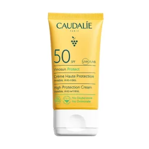 Caudalie | Vinosun Protect High Protection Cream Cremă de protecție solară pentru față cu SPF 50 | 50 ml