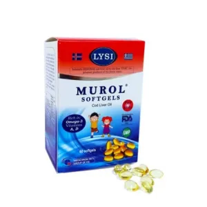 Medichrom | Murol  Ulei de mur pentru copii | 60 capsule