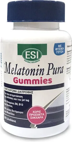 Esi | Melatonin Pura – Supliment pentru somn | 60 de jeleuri — preț și oferte