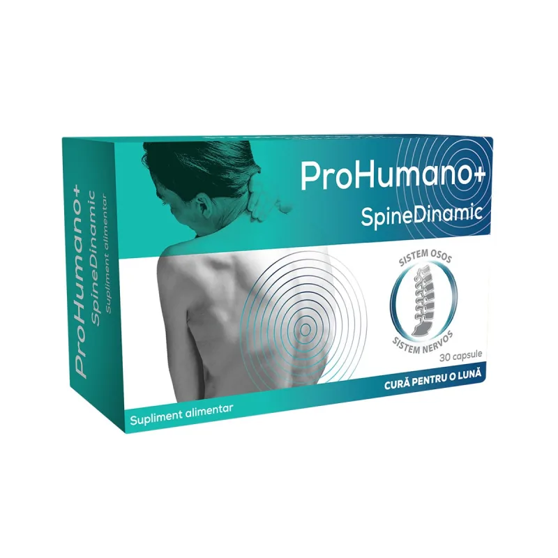 ProHumano+ Spinedinamic, 30 capsule, Ergo Pharma ERGOPHARMA — preț și oferte