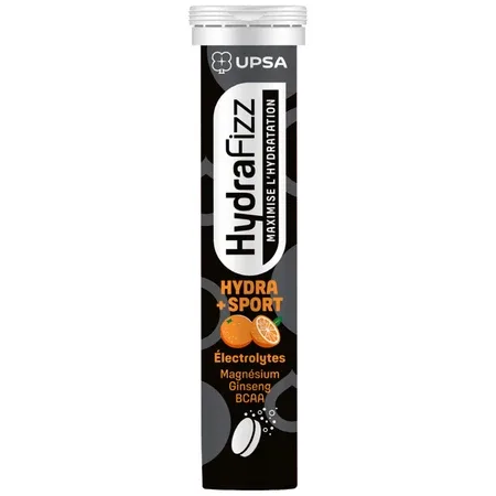 Supliment alimentar cu electroliti, Hydra Sport, 16 comprimate efervescente, HydraFizz — preț și oferte