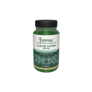 Ulei de catina, 900 mg, 60 capsule, Hofigal