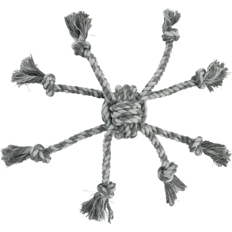 Trixie, jucărie frânghie cu minge câini, multicolor — preț și oferte
