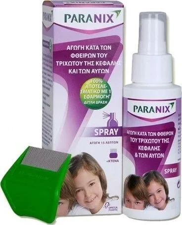 Paranix | Spray | Spray împotriva păduchilor | 100 ml — preț și oferte