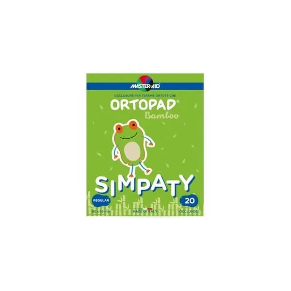 Master Aid | Ortopad Simpaty – Pansamente oftalmice autoadezive pentru copii | Regular 85x59 mm | 20 buc. — preț și oferte