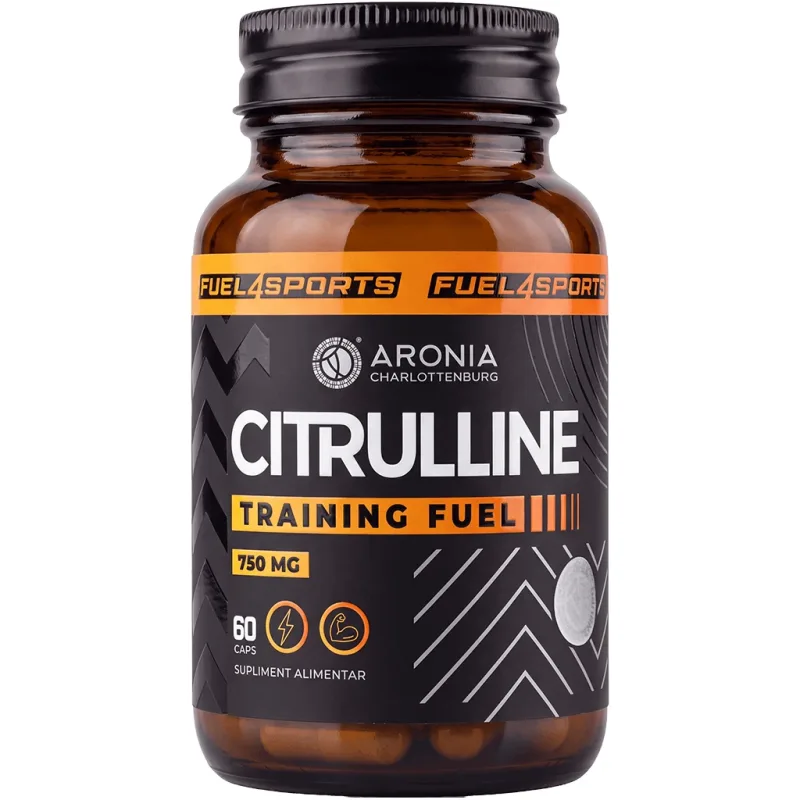 Citrulline 750 mg – 60 de capsule cu L-Citrulină 100% pură, pentru antrenamente intense de la început până la final | FUEL4SPORTS — preț și oferte