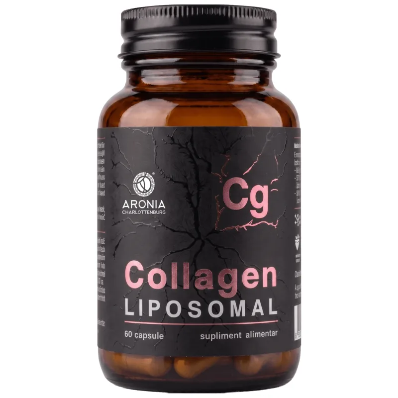 Collagen Liposomal — 60 de capsule cu colagen marin hidrolizat, pentru sănătatea pielii și confort în mișcare — preț și oferte