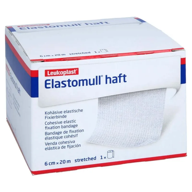 Elastomull adeziv 6 cm x 20 m, bandă de fixare, 1 buc. — preț și oferte